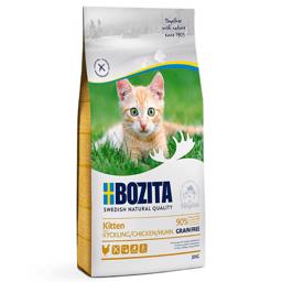 BOZITA Spannmålsfritt torrfoder för kattungar med kyckling